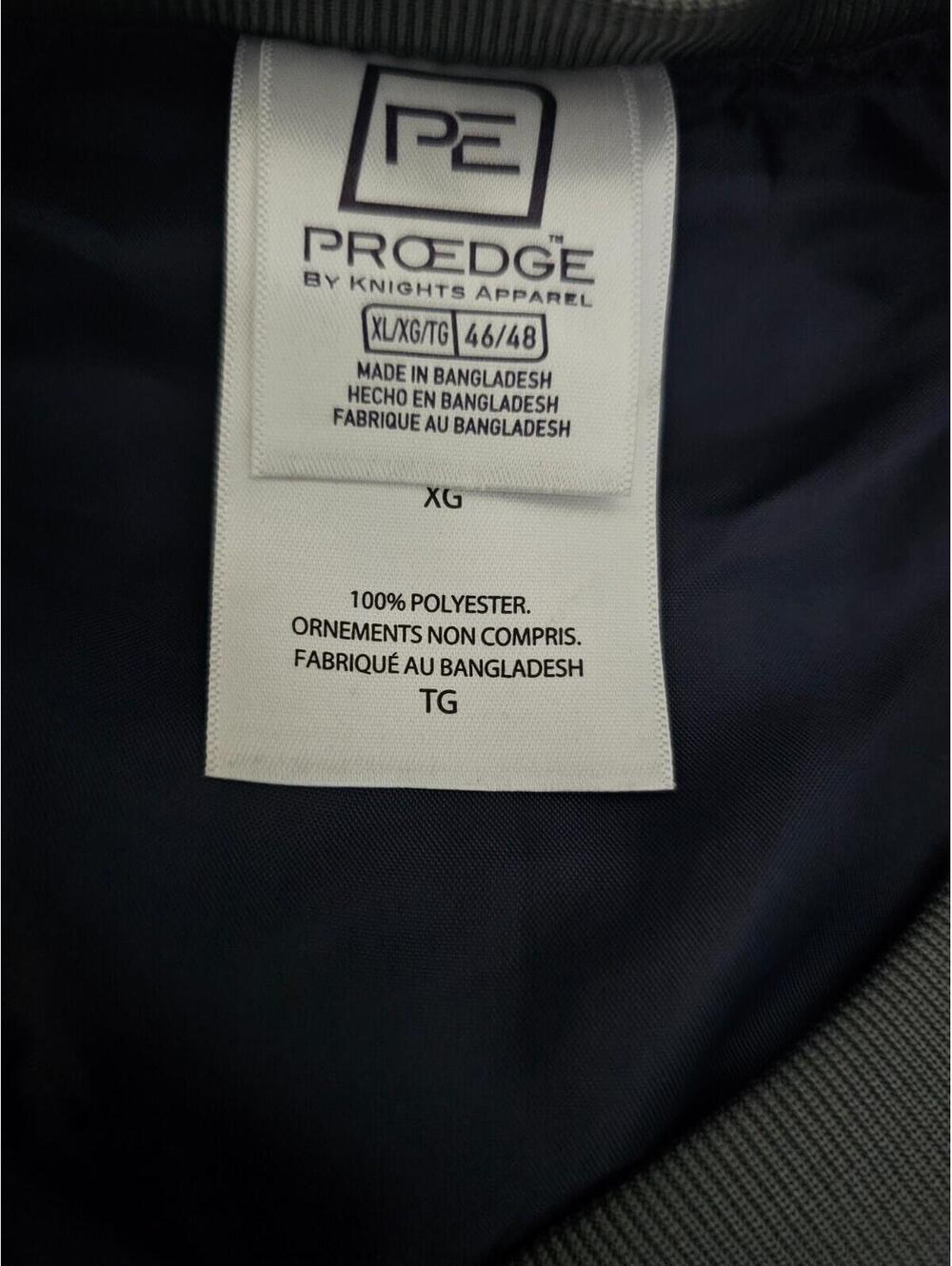 New Men's Pro Edge Michigan Wolverines Pullover Jacket Size X Large 3/4 Zipper - Picture 2 of 11